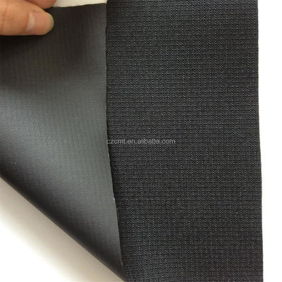 Plain Style 58/60&quot; DTY 100% Polyester Oxford Stoff Schwarz Ripstop 600D PVC Beschichtet