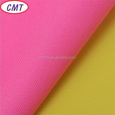 Mittleres Gewicht Polyester Changzhou Zement 600D Wasserdichtes Oxfordgewebe