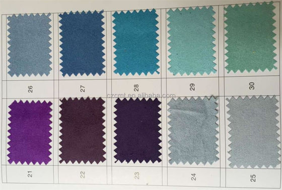 Weich und bequem 100% Polyester Mikrofiber Suede Stoff für Sofa