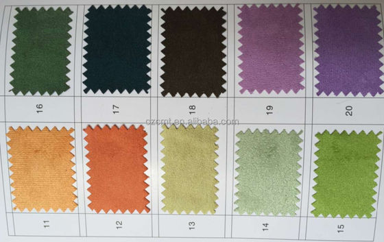 Weich und bequem 100% Polyester Mikrofiber Suede Stoff für Sofa