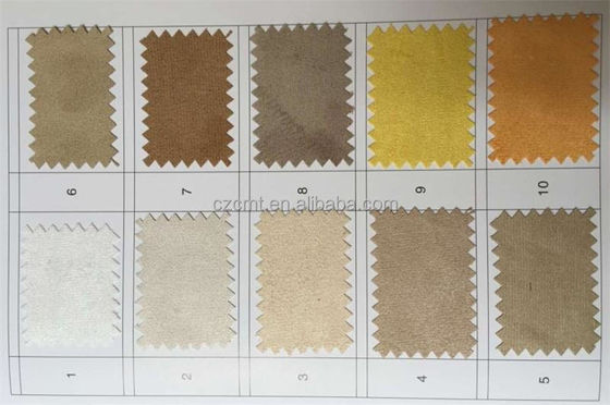Weich und bequem 100% Polyester Mikrofiber Suede Stoff für Sofa