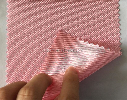 Beschichtete rosa Bar Diamant implizite Jacquard 100% Polyester Oxford Stoff für Gegenstände