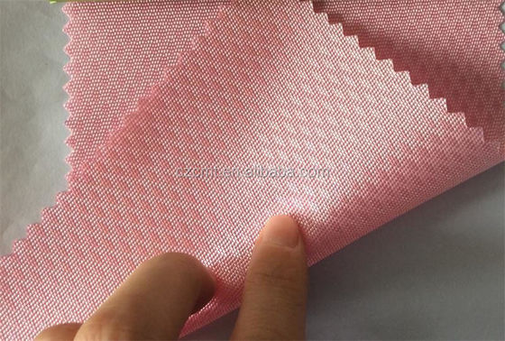 Beschichtete rosa Bar Diamant implizite Jacquard 100% Polyester Oxford Stoff für Gegenstände