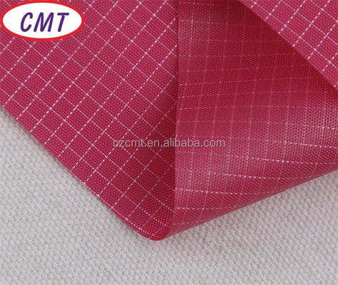 200D PU Beschichtet Doppelfarben Wasserdicht Gitter Nylon Oxford Stoff mit individueller Farbe