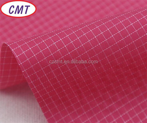 200D PU Beschichtet Doppelfarben Wasserdicht Gitter Nylon Oxford Stoff mit individueller Farbe