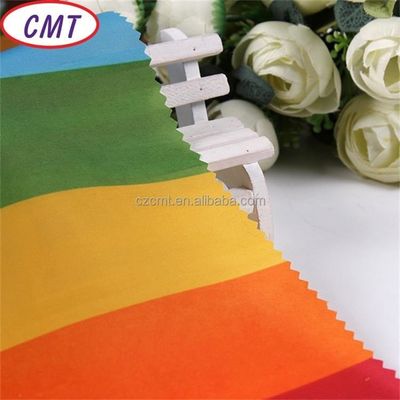 Gefordert Regenbogen Schirm 210D 100% Polyester Stoff mit mittlerer Dicke