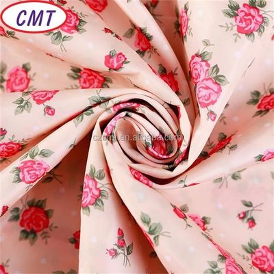 Blumendruck 75D 100% Polyester Taffeta Stoff mit 190T Dichte
