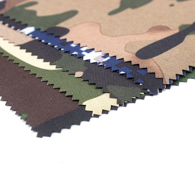 Gewässerte Farben Camo Stoff Ripstop Tarnung Polyester Baumwolle Druck Nylon Stoff