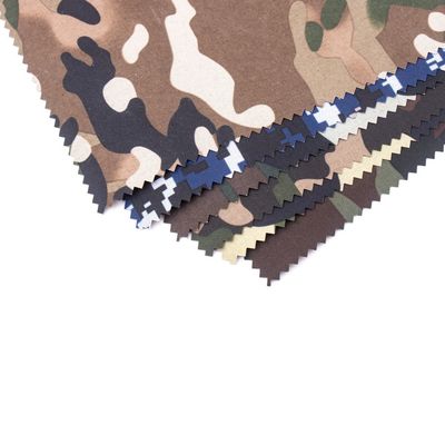 Gewässerte Farben Camo Stoff Ripstop Tarnung Polyester Baumwolle Druck Nylon Stoff