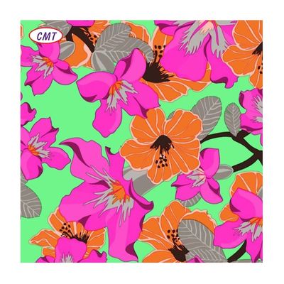 FDY-Digitaldruckgewebe für Kleidung mit mehreren Mustern aus 100% Polyester Gewebe